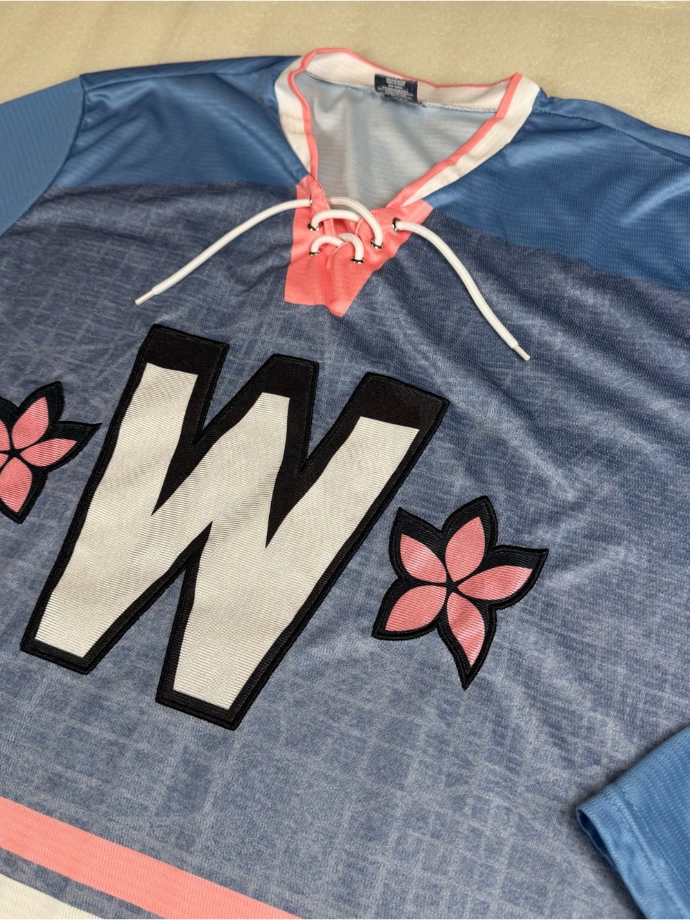 WASHINGTON NATIONALS ADULT Large ‘26 MLB Baseball City Connect SGA Hockey Jersey
